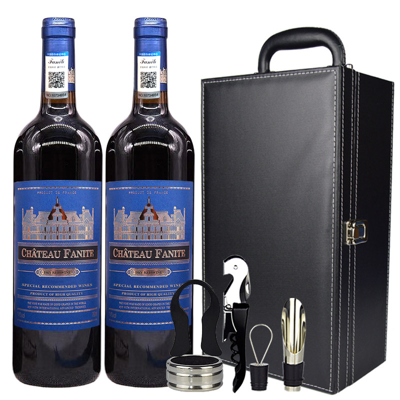 法尼特 酒庄干红葡萄酒整箱装进口红酒买一箱送一箱14度