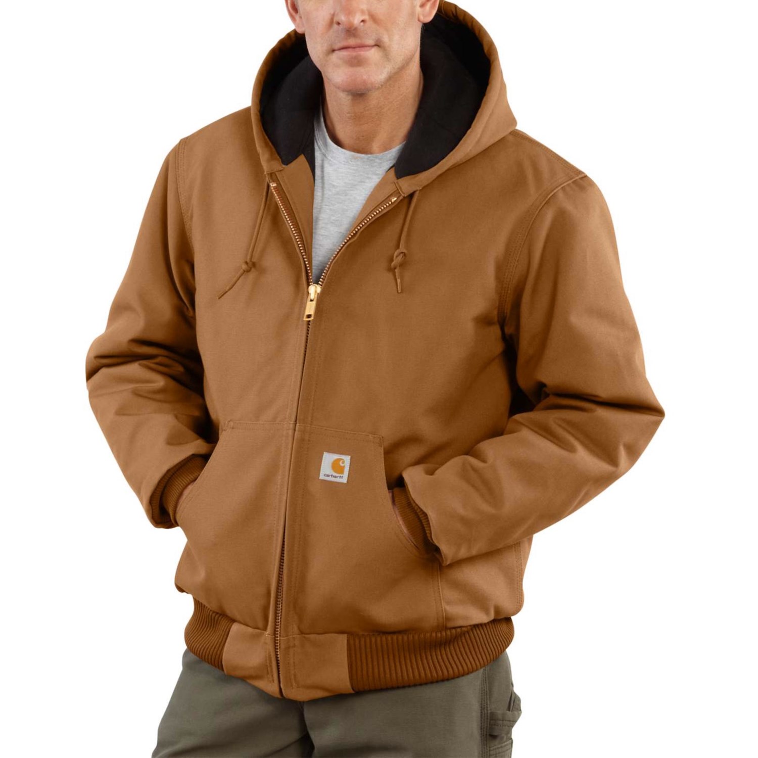 Carhartt Quilt-Lined Duck Active Jacket J130替代款夾克104050-Taobao