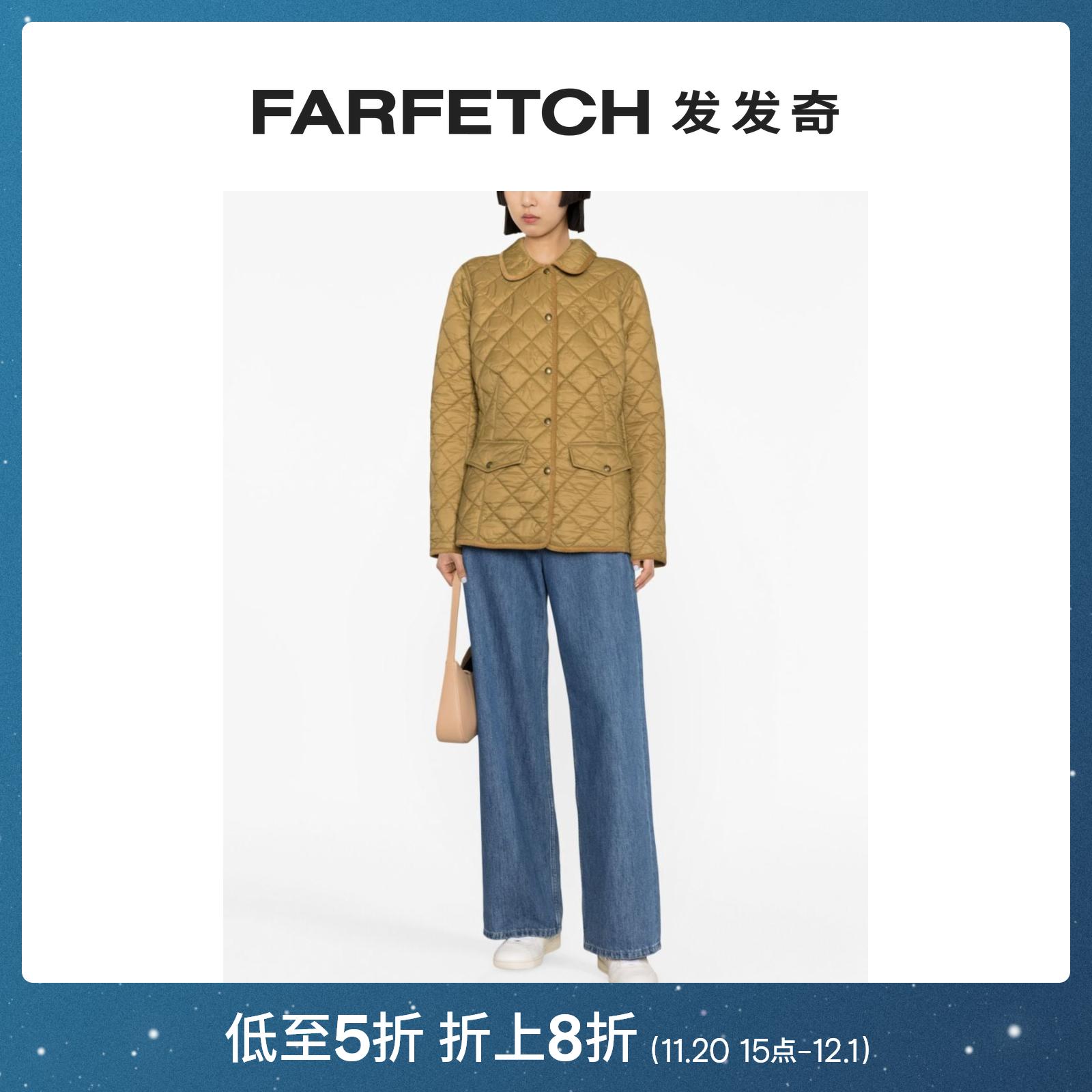 Brunello Cucinelli女士羊绒翻领填充夹克FARFETCH发发奇-Taobao