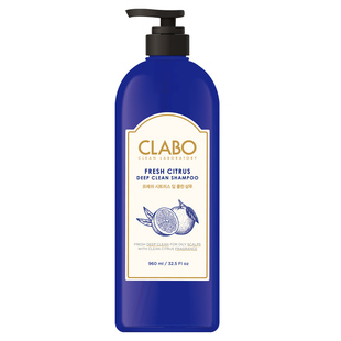 【临期】爱敬胖东来同款CLABO洗发水柠檬控油洗发护发素960ml
