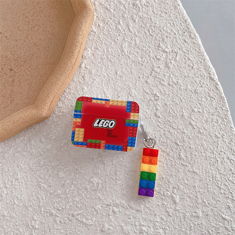 LEGO Personalized Protective Carry Airpods 1, Airdpods 2, Airpods 3, Airpods Pro AirPods Case