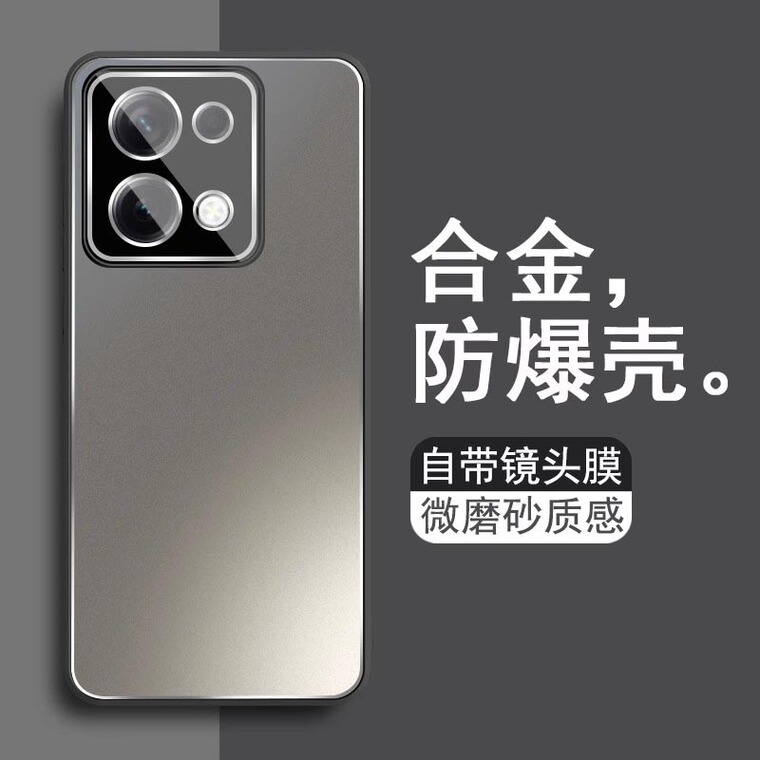 Metal Note 13, Note 13 Pro, Note 13 Pro+ Matte Accessories – Camera Lens Protection Film Phone Case
