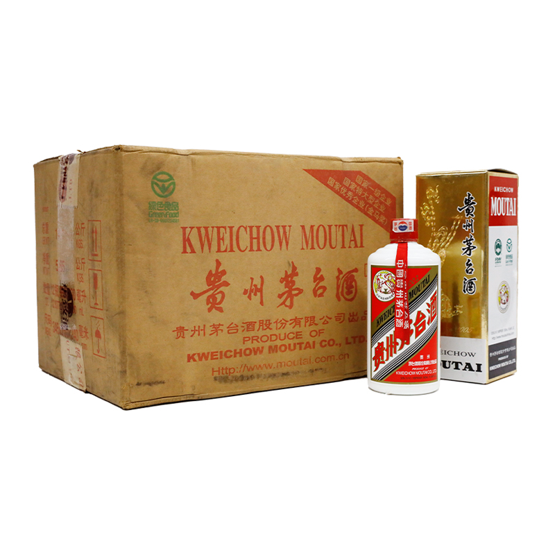 华致酒行2002年五星茅台贵州茅台酒53度500ml茅台老酒年份酒收藏
