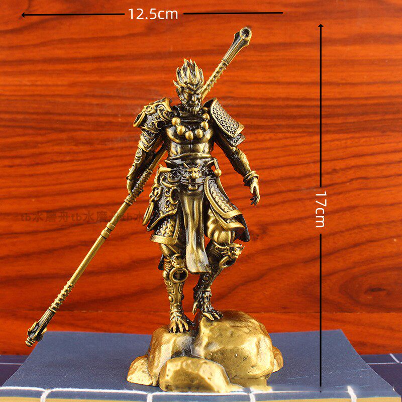 大号纯黄铜八仙过海人物摆件八仙铜像桌面装饰品古玩铜雕神像文玩评价