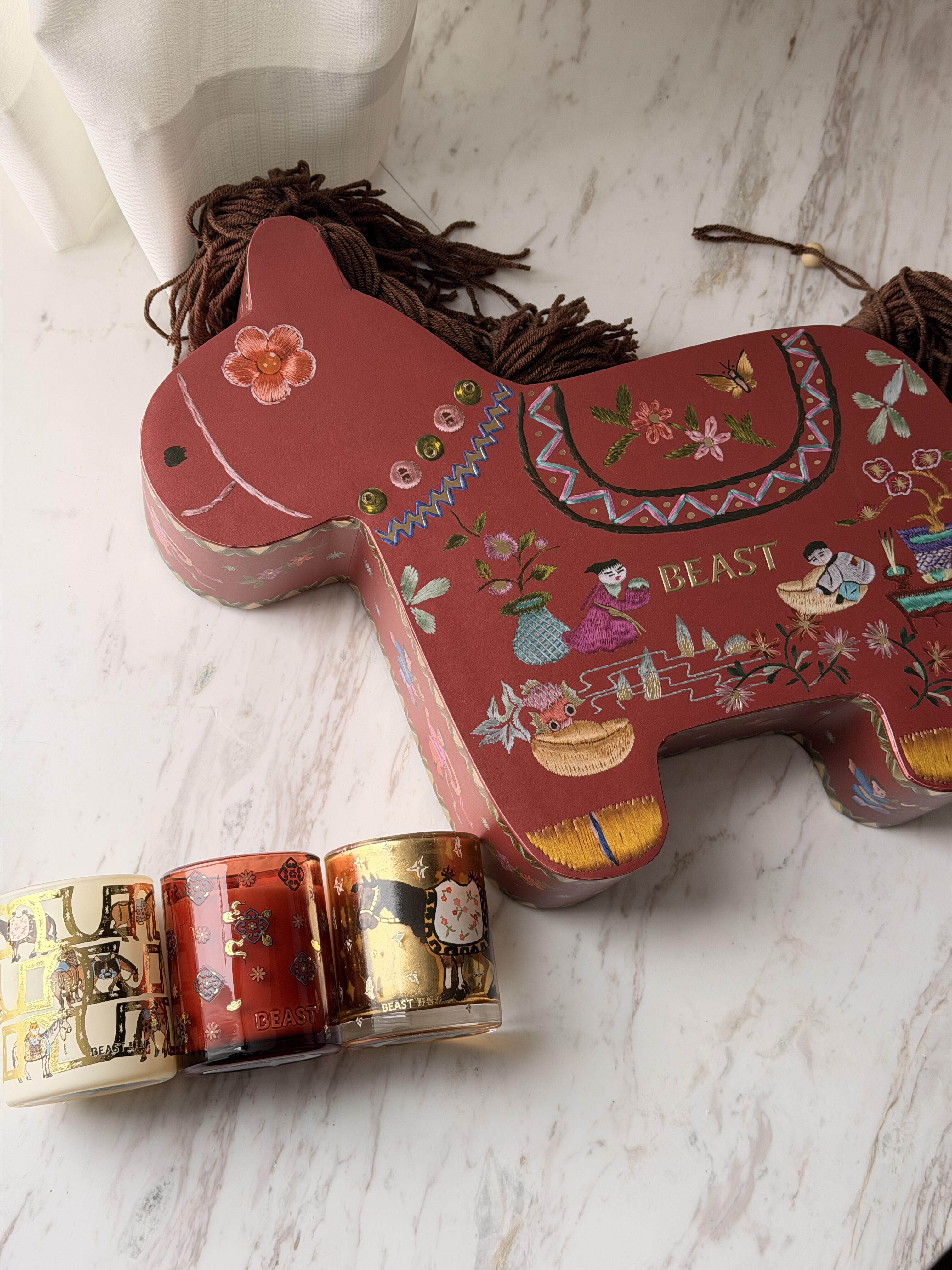 野兽派野兽的花系列香氛蜡烛薰衣草与檀木200g温和持久清新留香评价- 淘宝网