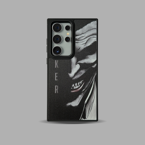 JOKER Illustration Matte Silicone TPU S24, S24 Plus, S24 Ultra, S23, S23 Plus, S23 Ultra, S22, S22 Plus, S22 Ultra Samsung