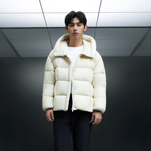 【檀健次同款】美力城羽绒服时尚轻暖新款短款鹅绒服外套女156