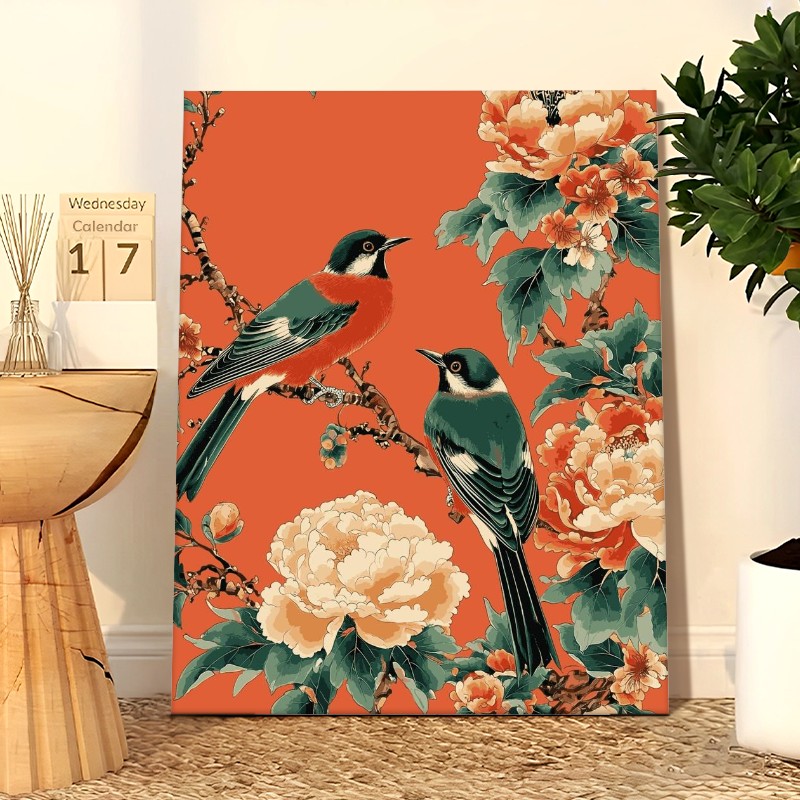 海上列车diy数字油画手绘填色火车天空治愈系高级感丙烯油彩画评价- 淘宝网