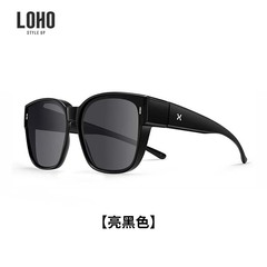 LOHO墨镜近视套镜偏光开车专用太阳镜男女款可套近视墨镜防紫外线价格比较