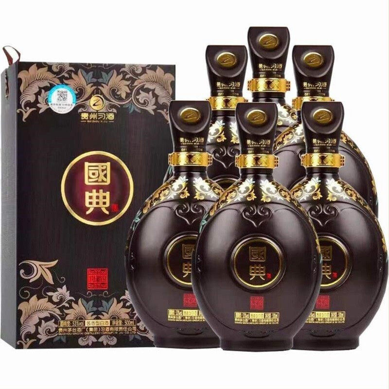 贵州习酒吉天下典藏金53度酱香型白酒500ml*6瓶白酒整箱装评价- 淘宝网