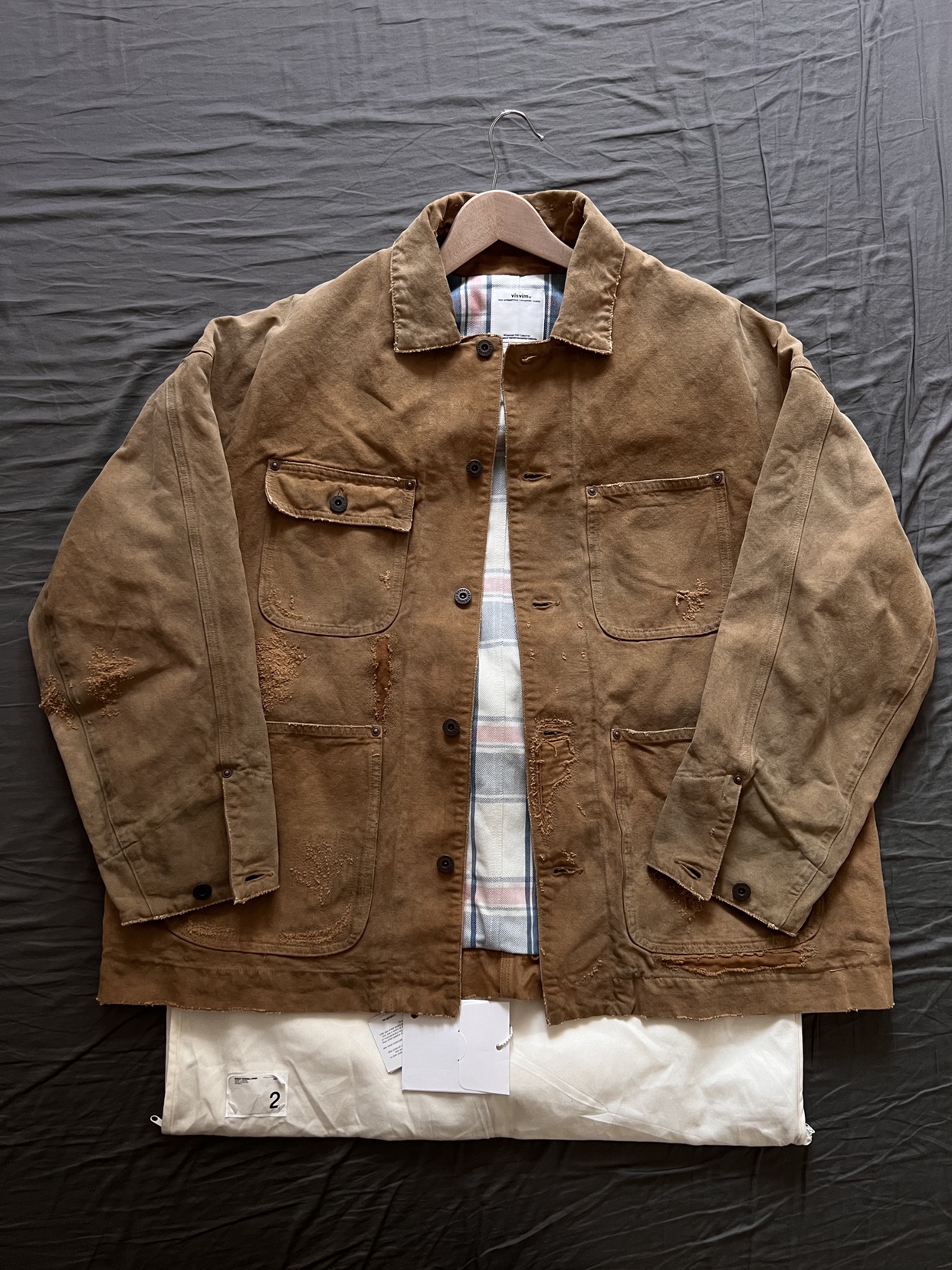 VISVIM 23AW SUVANIIYAN JKT (MAWATA) 橫須賀刺繡夾克VIP限定2碼-Taobao