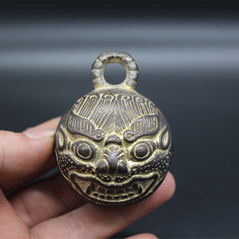 古玩杂项收藏仿古铃铛铜铃铛马铃铛单个价格铃铛会响-Taobao