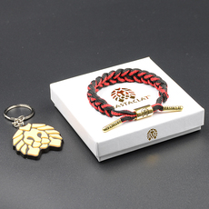 美国狮子头鞋带手链_美国狮子头鞋带手链