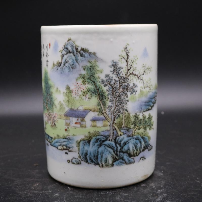 清乾隆年制粉彩十八罗汉葫芦花瓶做旧真老瓷器摆件品仿古董文玩-Taobao