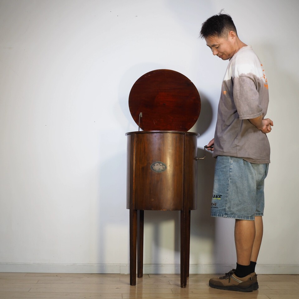 1970年怀旧古董古玩老式中华206型电唱机提箱留声机一体机8品正常评价