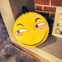 00 长草颜团子可爱表情包书包长草颜文字君背包休闲双肩包二次元动漫