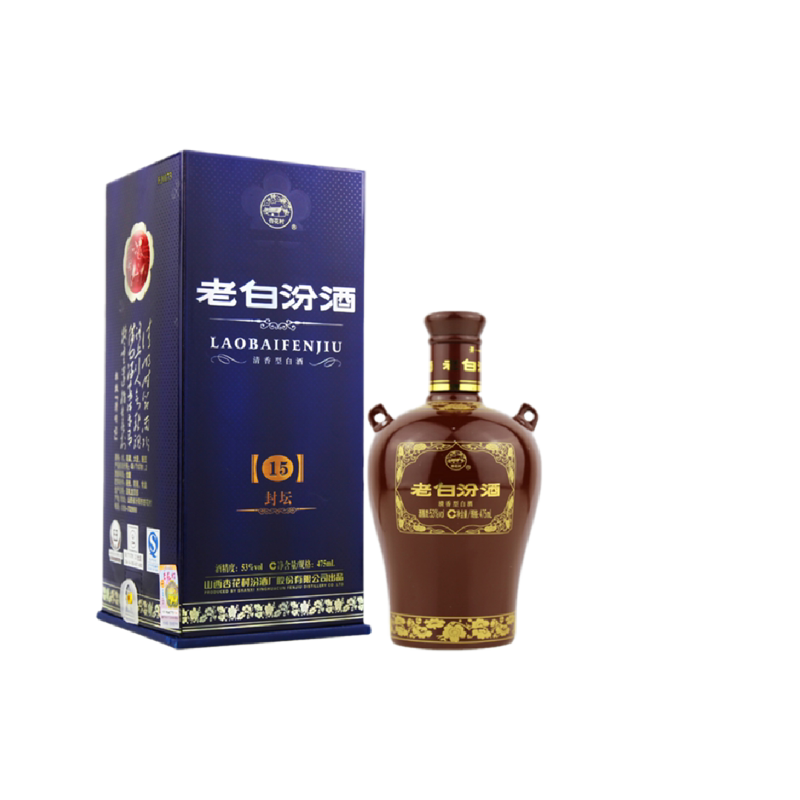 汾酒48度出口礼盒装玻璃瓶500ml*6瓶整箱国产山西特产清香型白酒评价