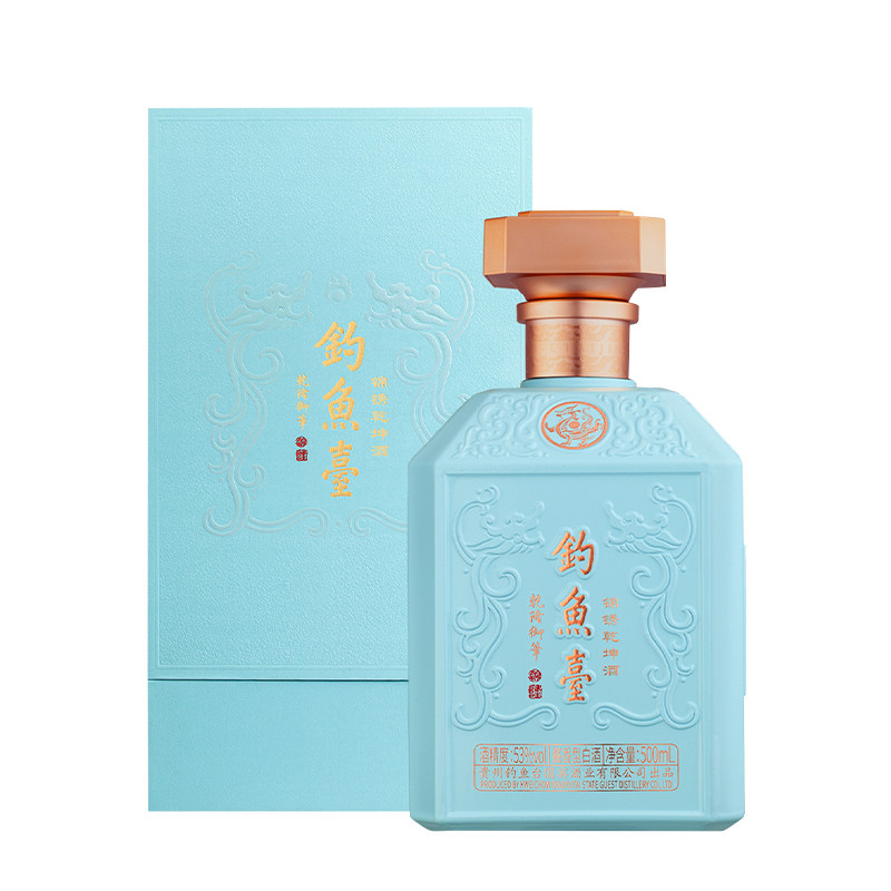 官方直营】贵州钓鱼台53度四季酱香酒500ml*6瓶原箱酱香型白酒评价- 淘宝网