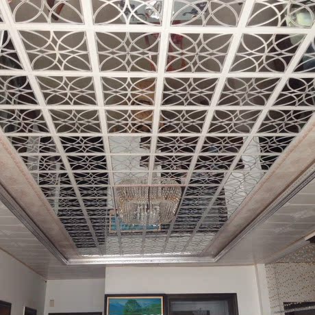 80 吊顶扣板铝集成吊顶客厅天花板餐厅厨房吊顶镜面扣板北京常州