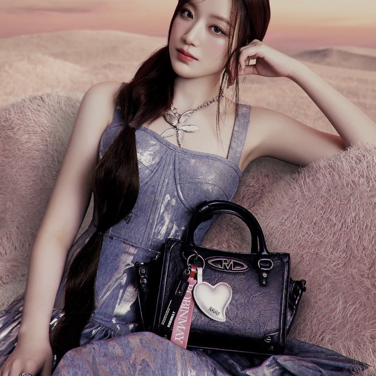 Robinmay X Ella 系列遺落幻境斜背包5色评价- 淘宝网