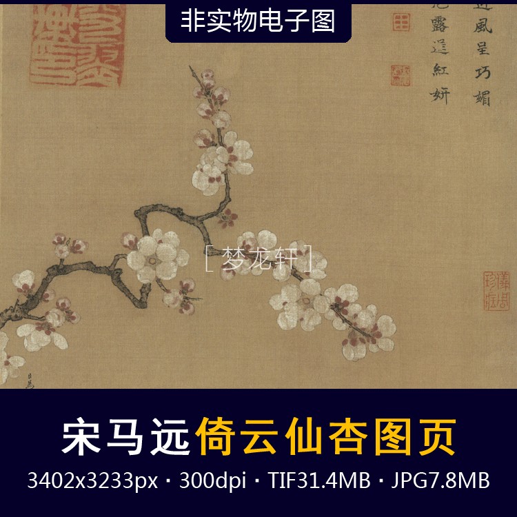 郎世宁花荫双鹤图轴清代名画工笔花鸟画国画仙鹤丹顶鹤电子图-Taobao