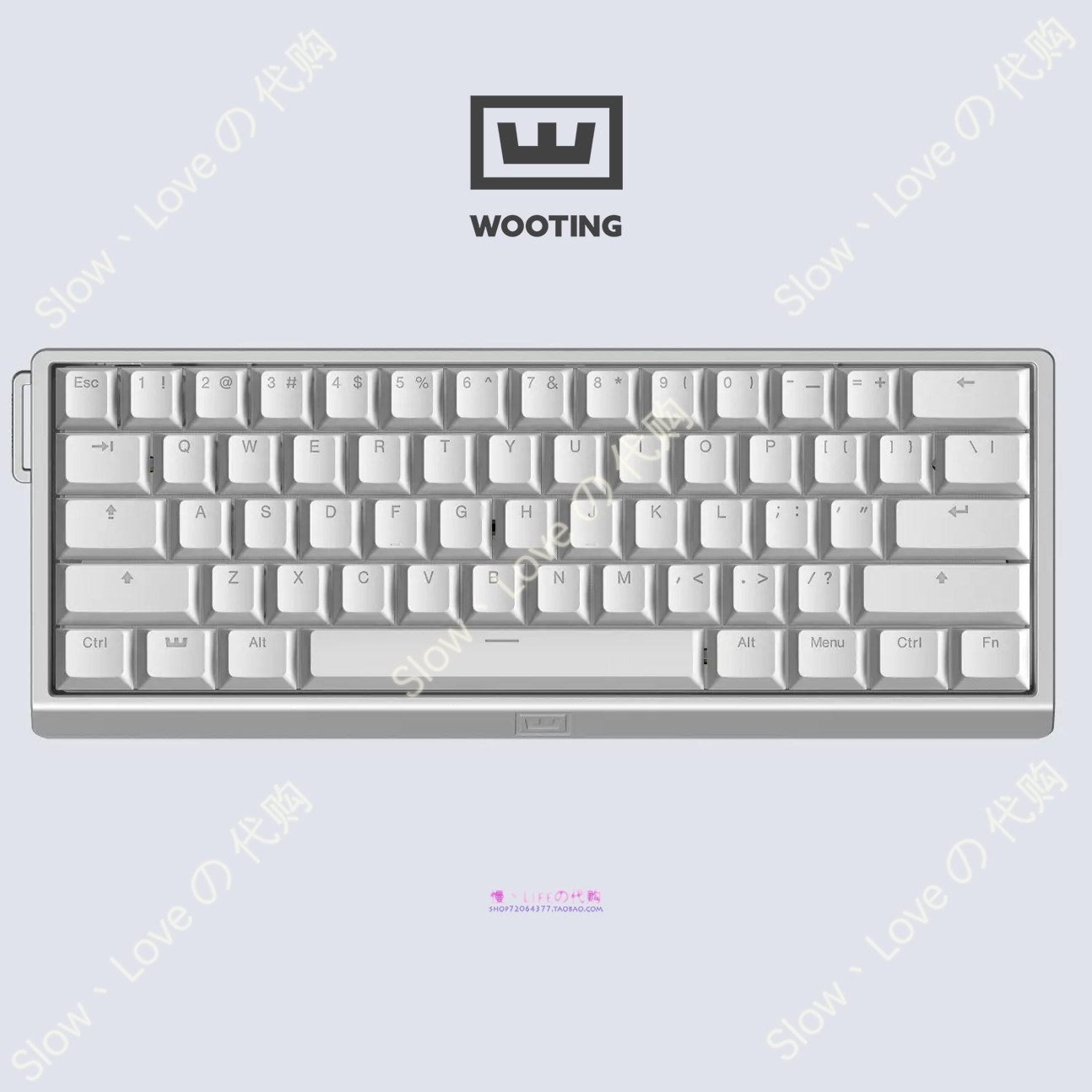 Wooting Lekker Tikken Medium 42cN-54cN 官方新品线性磁轴评价- 淘宝网