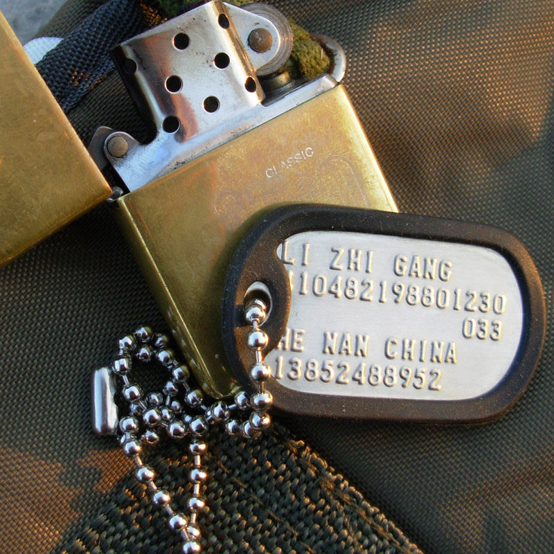 Купить Армейский жетон Классический Второй мировой войны зубчатый ...