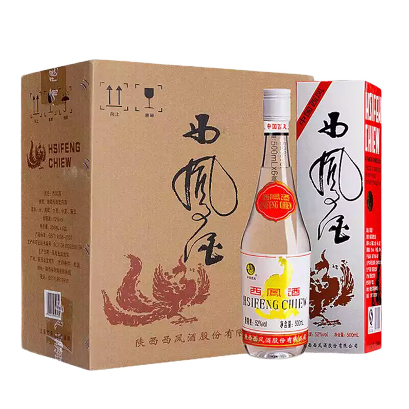 西凤酒国花瓷精品12年52度凤香型白酒500mL*1瓶评价- 淘宝网