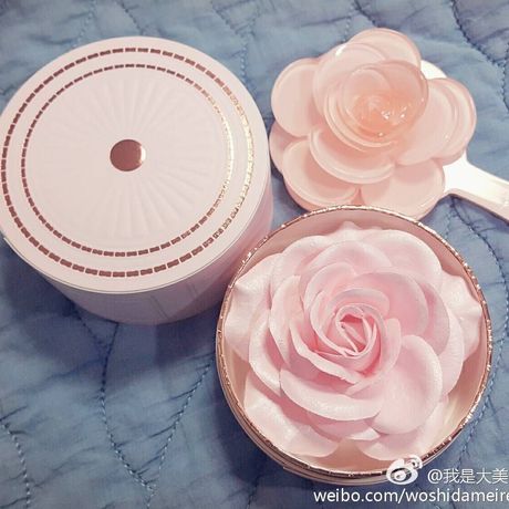 现货包邮!兰蔻lancome2017春季限定玫瑰花瓣高光蜜粉