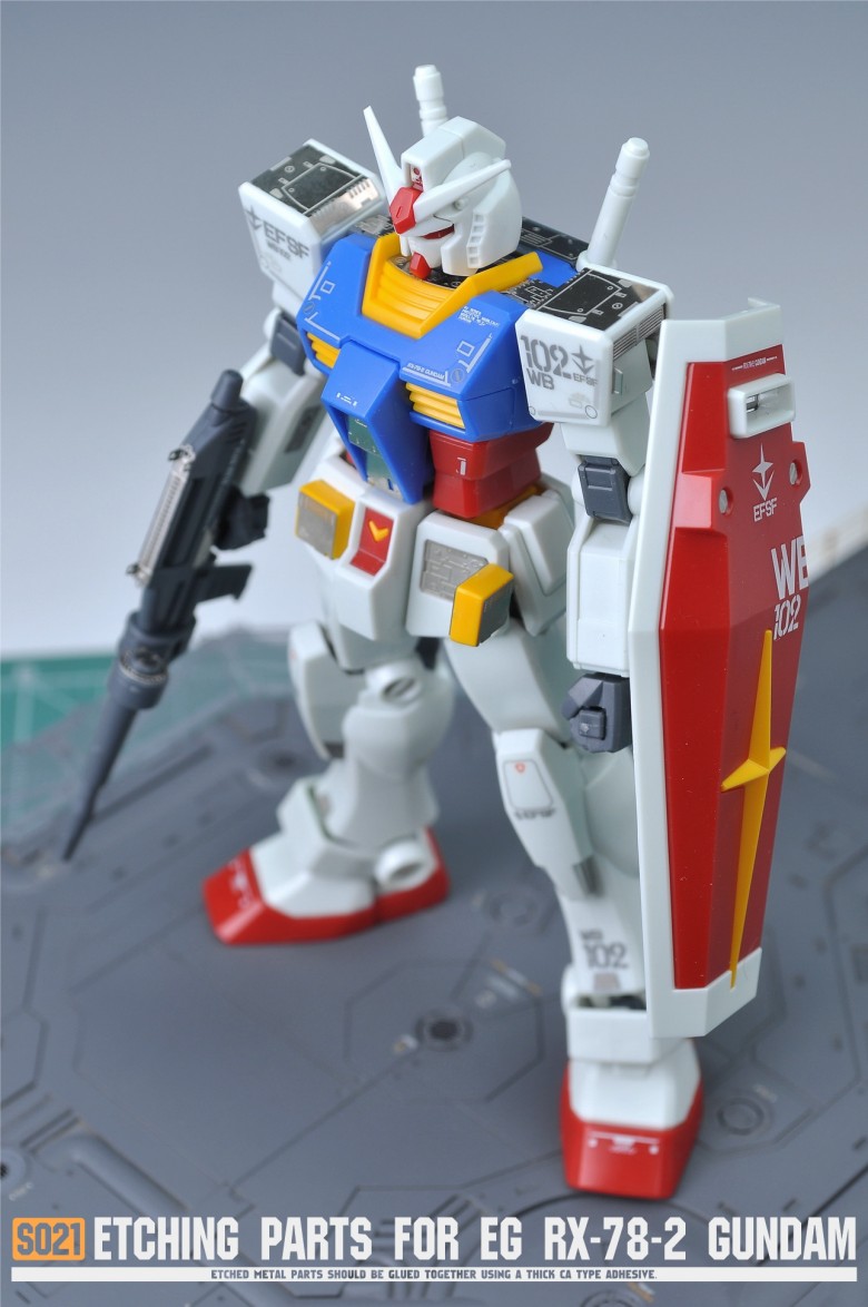 S19 HG GTO/超越全球BEYOND GLOBAL RX-78-2 高達蝕刻片改件