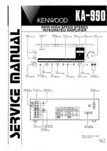 00 建伍 kenwood ka-990 功放维修手册含电路原理图 共13页