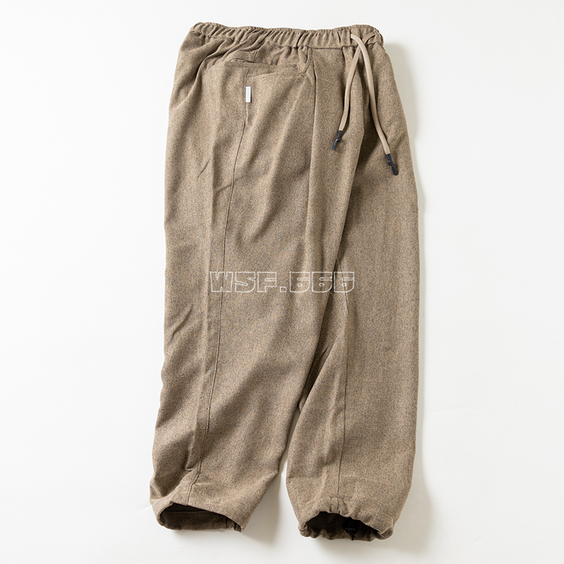 现货SFC WIDE TAPERED EASY PANTS 日产锥形双褶休闲裤23SS-Taobao