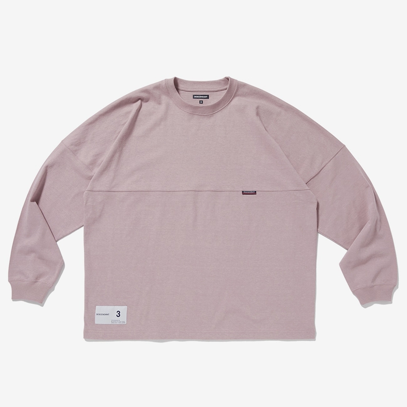 四季出品现货DESCENDANT CACHALOT CREW NECKLS02口袋长袖T恤19AW-Taobao