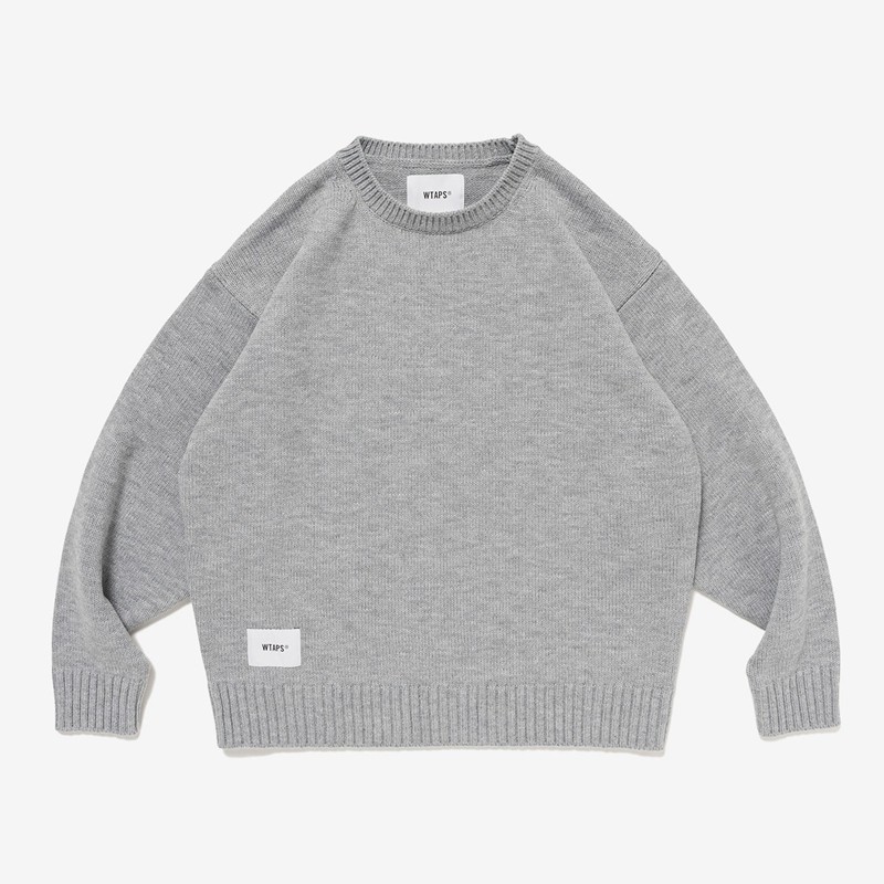 四季出品日仓WTAPS CREW NECK CRE SWEATER POLY休闲针织毛衣25AW评价