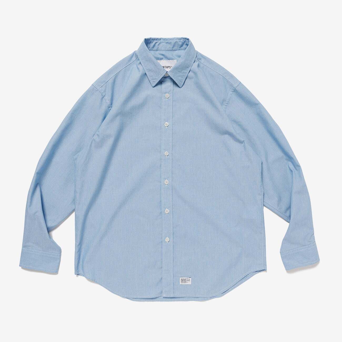 四季出品订货WTAPS REPO 01 LS CTPL BROADCLOTH长袖衬衫男款25AW评价