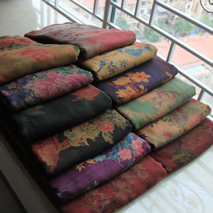 真丝香云纱面料布料 顺德