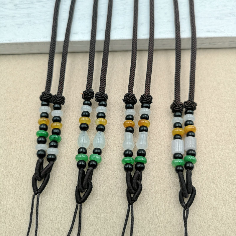 玉佩挂绳女短款_玉佩挂绳打结方法图解_编玉