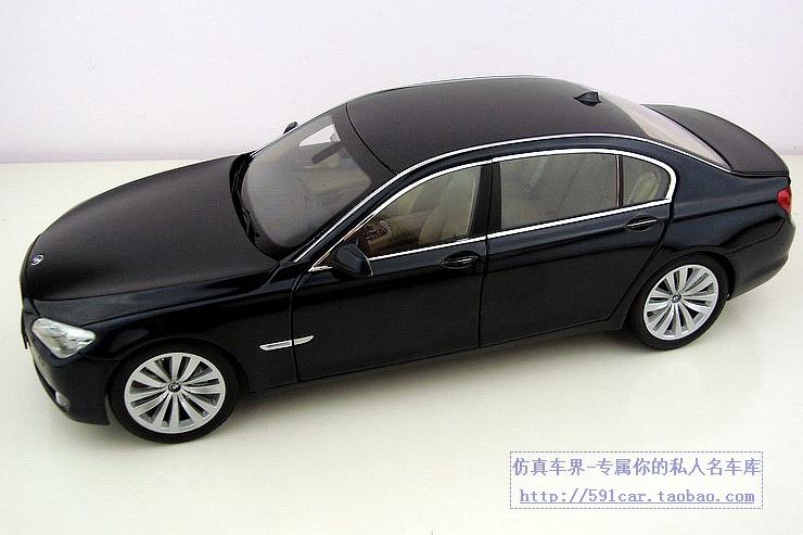 京商Kyosho 1:18 宝马BMW 750LI 新7系F02 银白色合金汽车模型-Taobao