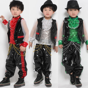 幼儿舞蹈演出服装新款元旦儿童少儿表演服饰男