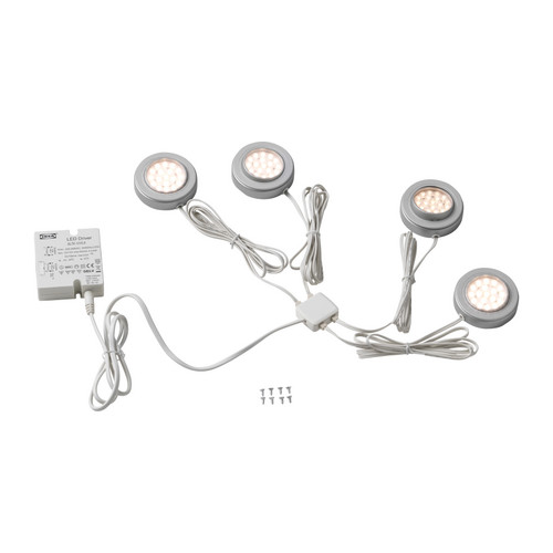 Освещение для тумбочек, шкафов для посуды Nordic IKEA Ikea LED 801.921.04 0.7kg