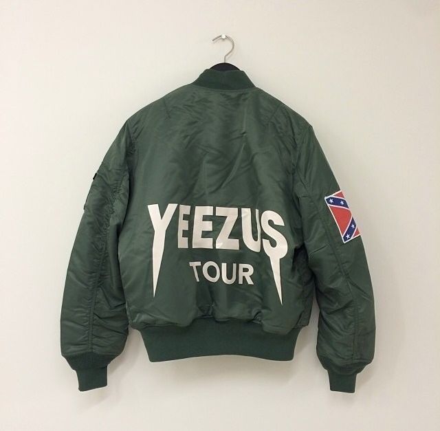 Куртка Yeezy DIY MA1 YEEZUS TOUR KANYEWEST
