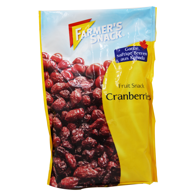 德国Farmer's snack/庄园果品蔓越莓干无添加果品果脯400G