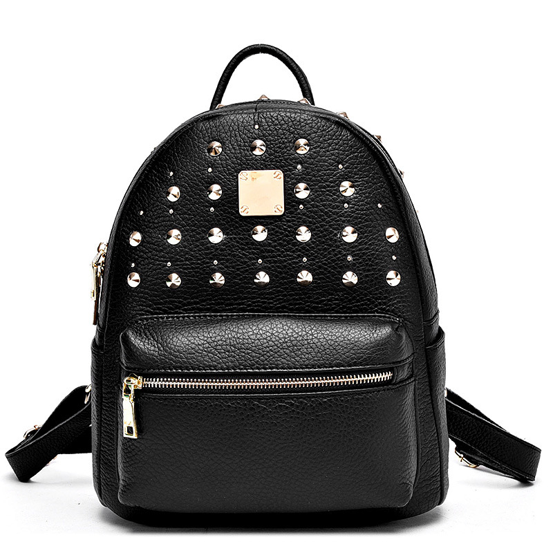欧美铆钉真皮女包潮_欧美铆钉真皮女包潮怎样