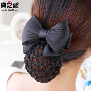 空姐职业头花影楼芭蕾盘头发餐饮护士职业隐形