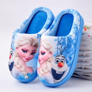 迪士尼宝宝拖鞋冬女1-3岁2岁一岁二岁三岁室内