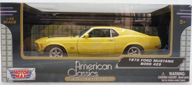 Модель машины Motormax Motor Max FORD MUSTANG BOSS 429 1:24