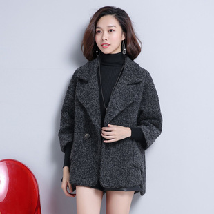 玉曦iam27旗舰店敦奴羊毛大衣尤西子z11女装