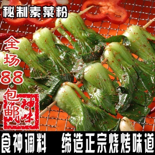 秘制素菜粉100g 烧烤调料 西域孜然味 外撒粉料 烤蔬菜烤肉类蘸粉