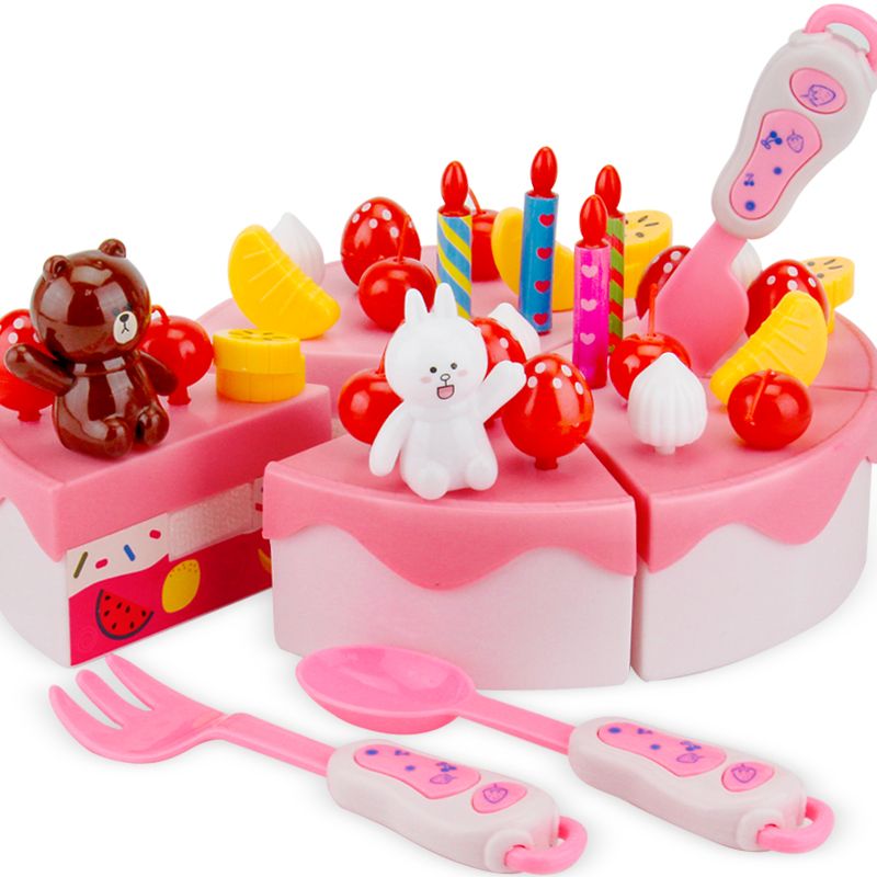儿童生日蛋糕1-3岁4男宝宝女孩益智过家家厨房