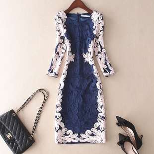 优美世界正品2017夏装新款OL通勤名媛简约气